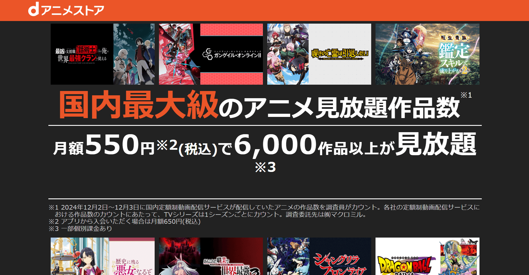 dアニメストア_無料トライアル登録ページ