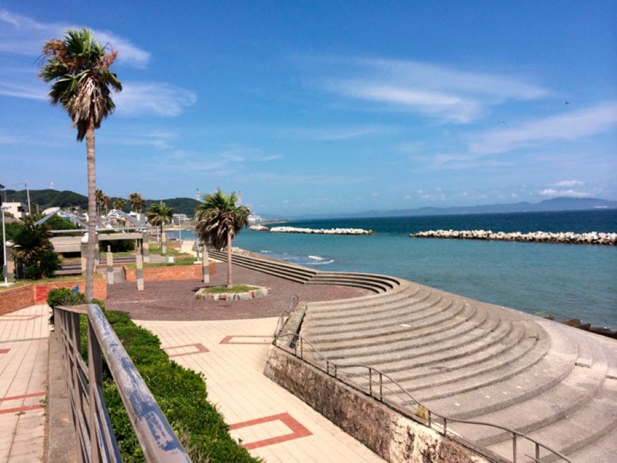 違国日記_海_ロケ地_ジハングン横須賀（日野海岸）