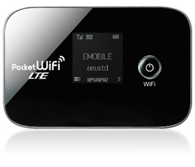 Pocket WiFi　LTE（GL01P)